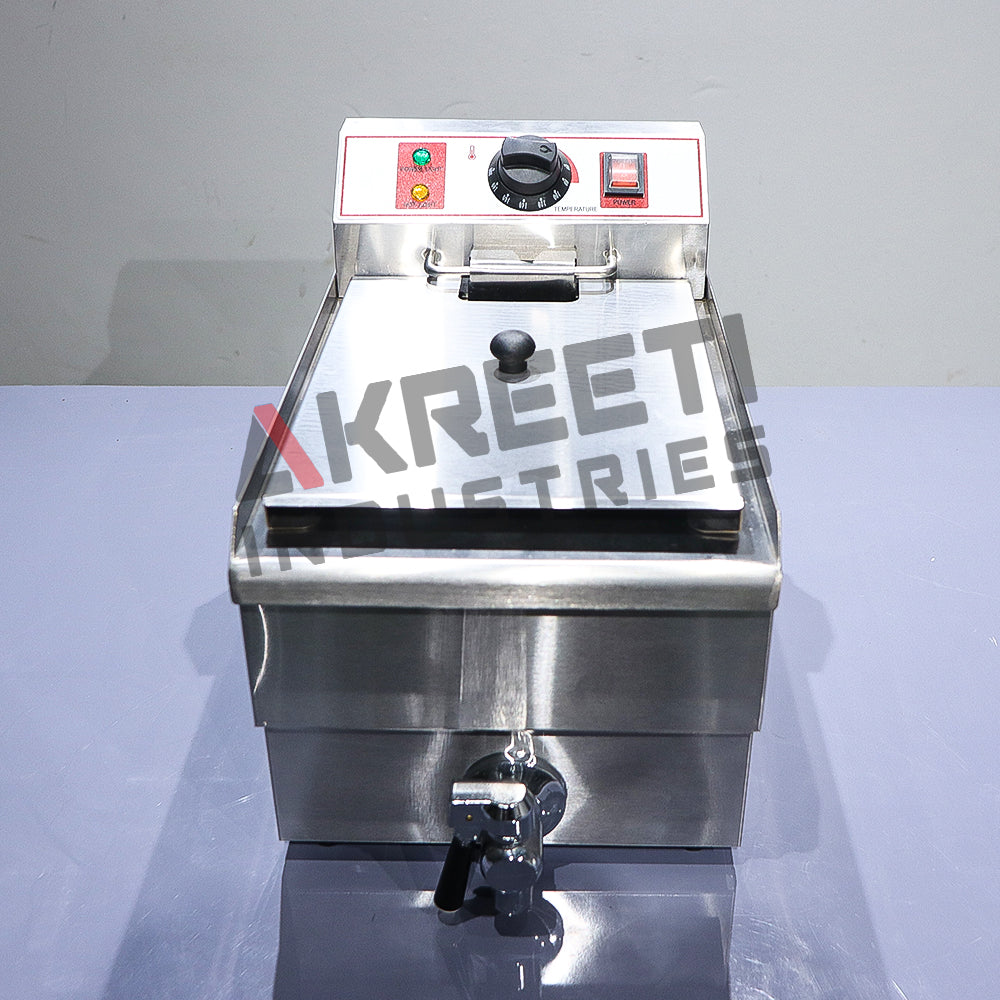 Electric Deep Fryer With Tap (10L)