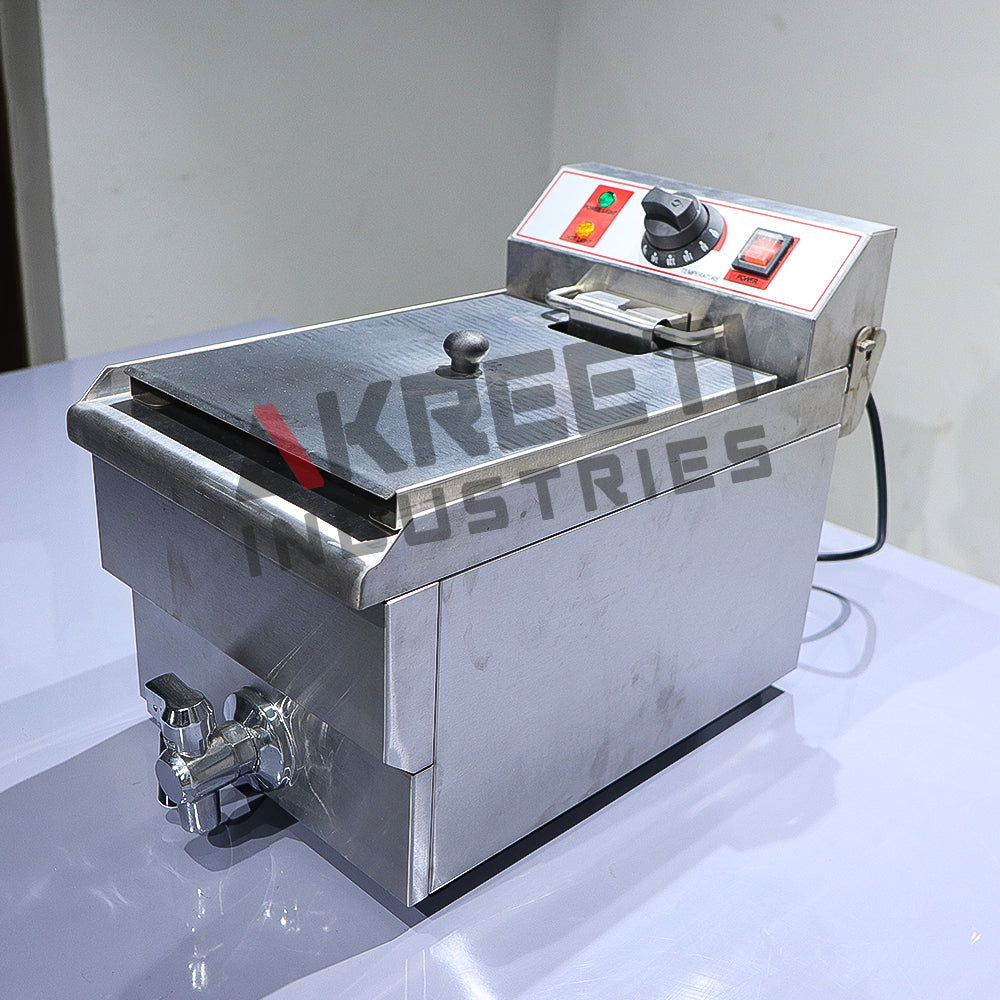 Electric Deep Fryer With Tap (10L)