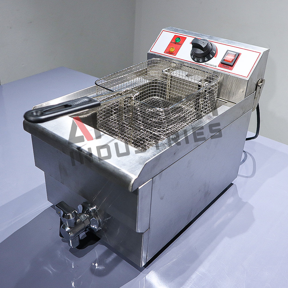 Electric Deep Fryer With Tap (10L)