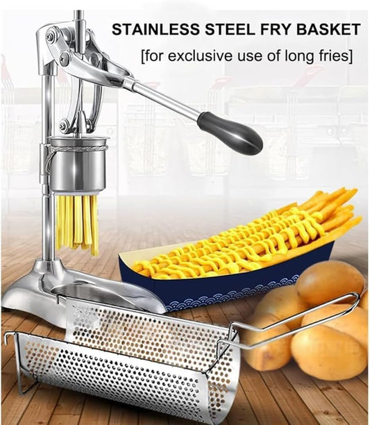 Professional Long French Fries Machine – High-Quality Stainless Steel Cutter for Perfect Fries
