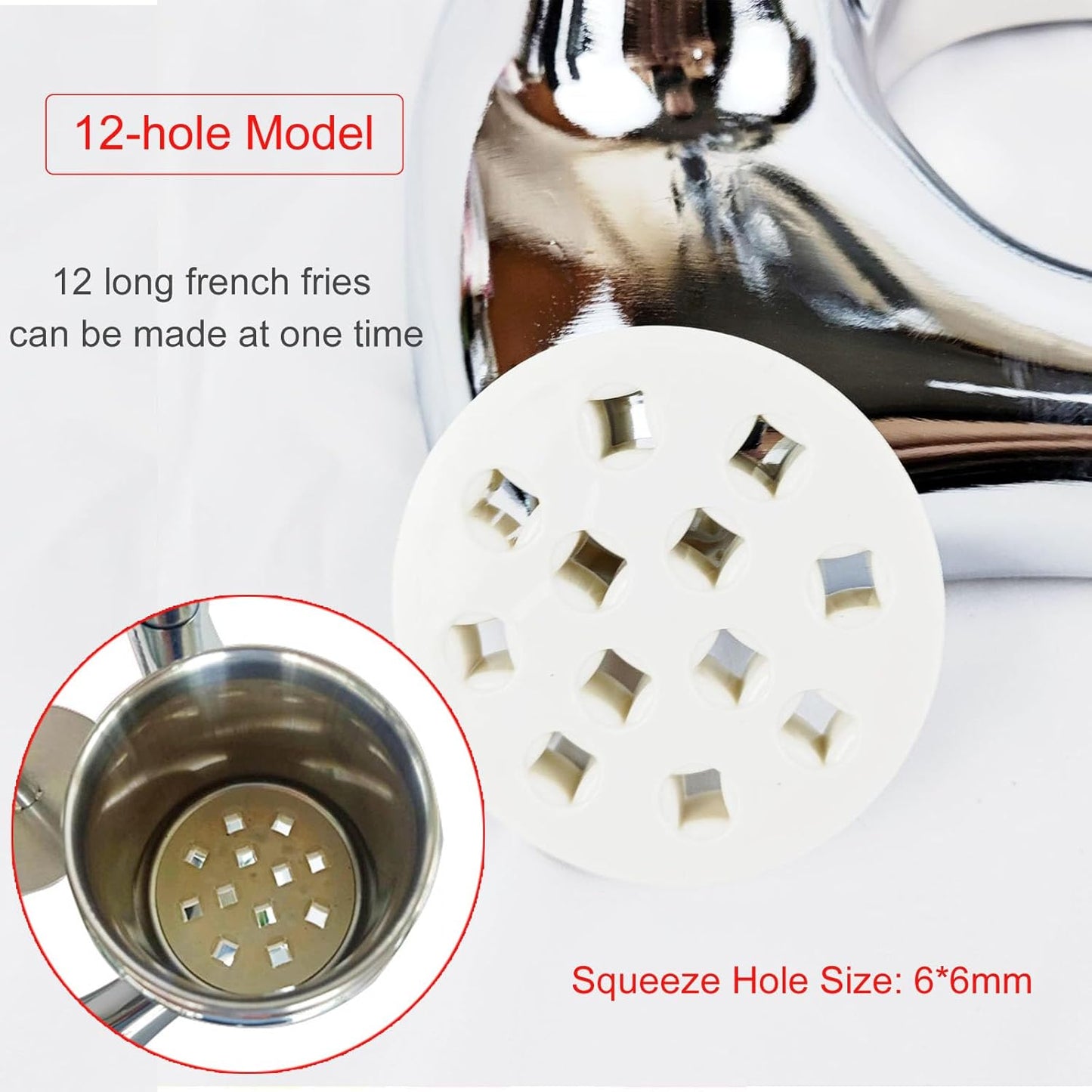Professional Long French Fries Machine – High-Quality Stainless Steel Cutter for Perfect Fries