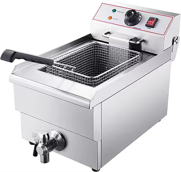 Electric Deep Fryer With Tap (10L)